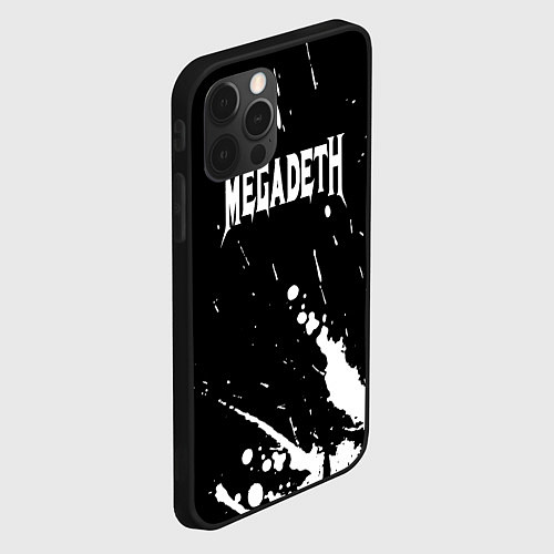 Чехол iPhone 12 Pro Megadeth / 3D-Черный – фото 2