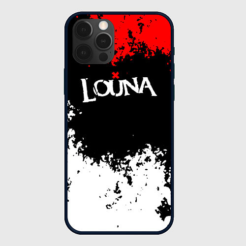 Чехол iPhone 12 Pro Louna band / 3D-Черный – фото 1