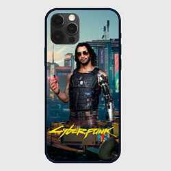 Чехол для iPhone 12 Pro Vi Cyberpunk2077, цвет: 3D-черный