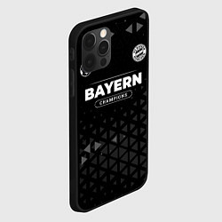 Чехол для iPhone 12 Pro Bayern Форма Чемпионов, цвет: 3D-черный — фото 2