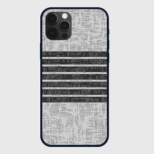 Чехол iPhone 12 Pro Город Коллекция Get inspired! 119-9-32-f2i-sq / 3D-Черный – фото 1