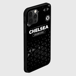 Чехол для iPhone 12 Pro Chelsea Форма Champions, цвет: 3D-черный — фото 2