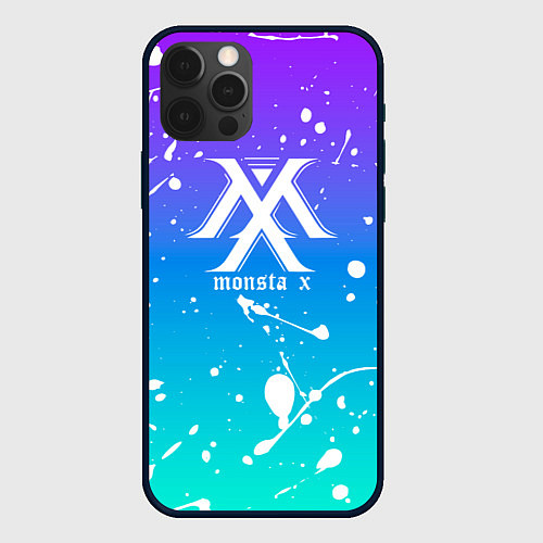 Чехол iPhone 12 Pro Monsta x / 3D-Черный – фото 1