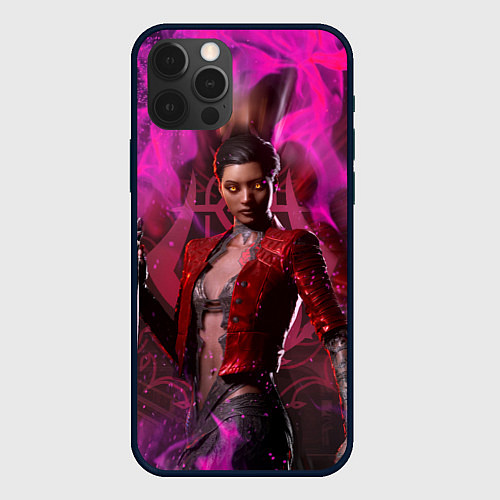 Чехол iPhone 12 Pro Vampire Punk Bloodhunt / 3D-Черный – фото 1