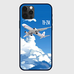 Чехол iPhone 12 Pro Самолет Ту-214