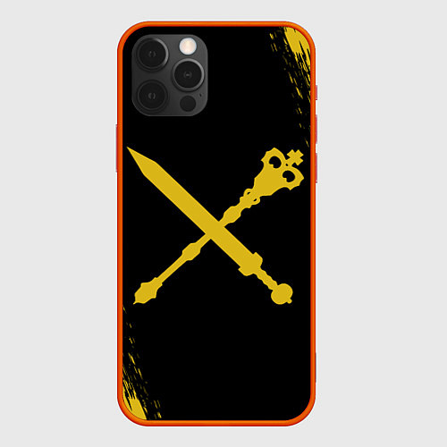 Чехол iPhone 12 Pro Вентру The Masquerade Bloodhunt / 3D-Красный – фото 1