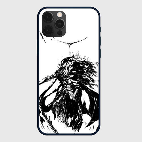 Чехол iPhone 12 Pro МАЛЕНИЯ ELDEN RING ЭЛДЕН РИНГ / 3D-Черный – фото 1