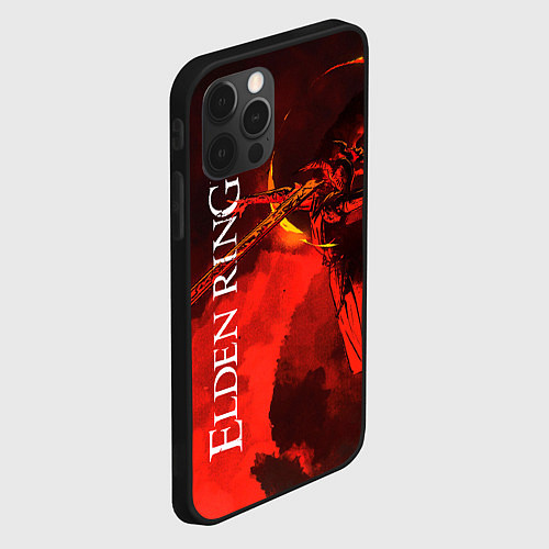 Чехол iPhone 12 Pro MALENIA - ELDEN RING ЕЛДЕН РИНГ / 3D-Черный – фото 2