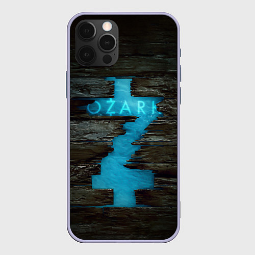 Чехол iPhone 12 Pro Z - OZARK / 3D-Светло-сиреневый – фото 1