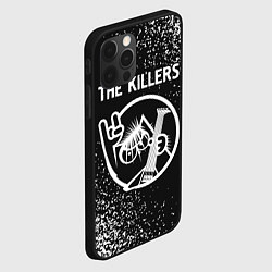 Чехол для iPhone 12 Pro The Killers - КОТ - Краска, цвет: 3D-черный — фото 2