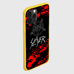 Чехол для iPhone 12 Pro Slayer - Reign in Blood, цвет: 3D-желтый — фото 2