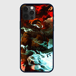 Чехол для iPhone 12 Pro BERSERK В ПЕПЛЕ, цвет: 3D-черный