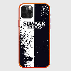 Чехол для iPhone 12 Pro STRANGER THINGS ОЧЕНЬ СТРАННЫЕ ДЕЛА ДВА ЦВЕТА, цвет: 3D-красный