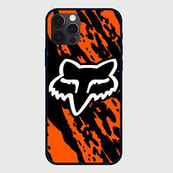 Чехол iPhone 12 Pro FOX MOTOCROSS ORANGE