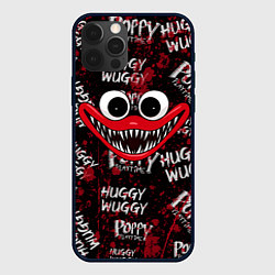 Чехол для iPhone 12 Pro КРОВАВЫЙ ХАГГИ ВАГГИ - BLOODY HUGGY WUGGY, цвет: 3D-черный