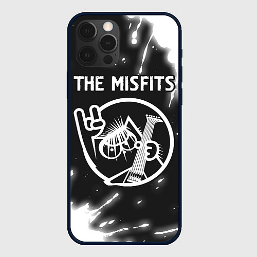 Чехол iPhone 12 Pro The Misfits КОТ Краска / 3D-Черный – фото 1