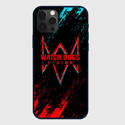 Чехол iPhone 12 Pro Watch Dogs 2 watch dogs: legion / 3D-Черный – фото 1