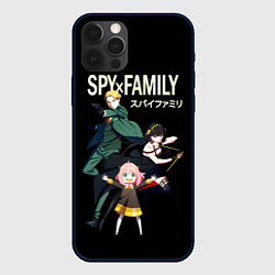 Чехол iPhone 12 Pro SPY FAMILY Семья Шпиона, персонажи