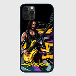 Чехол для iPhone 12 Pro Johnny Cyberpunk2077, цвет: 3D-черный