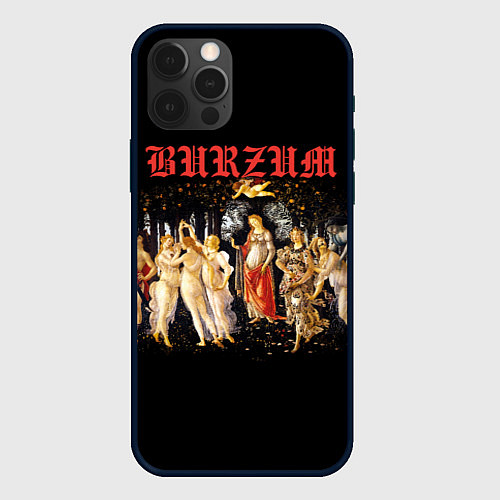 Чехол iPhone 12 Pro Burzum - Mythic Dawn / 3D-Черный – фото 1