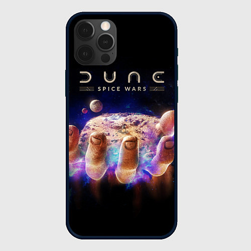 Чехол iPhone 12 Pro Dune spice wars / 3D-Черный – фото 1