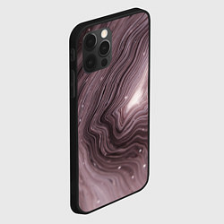 Чехол для iPhone 12 Pro Не перемешанные краски abstraction, цвет: 3D-черный — фото 2