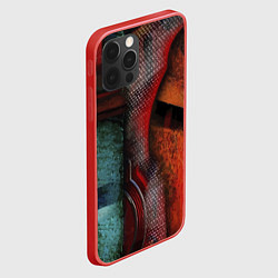 Чехол для iPhone 12 Pro Урбанистический паттерн Urban pattern, цвет: 3D-красный — фото 2
