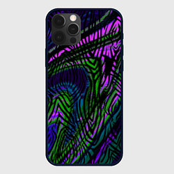 Чехол iPhone 12 Pro Абстрактный современный тигровый узор