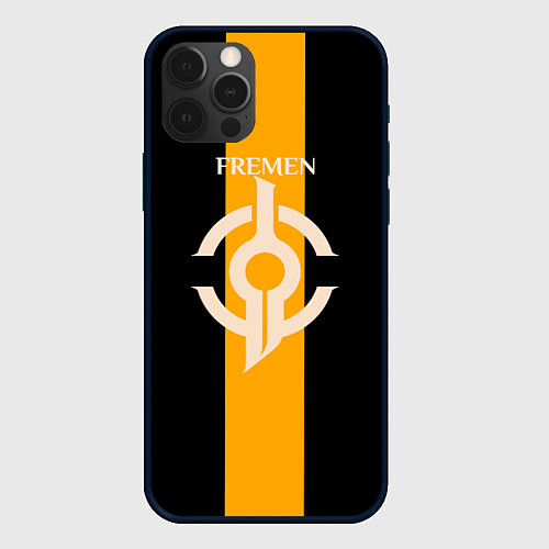 Чехол iPhone 12 Pro Dune: Spice Wars раса Fremen / 3D-Черный – фото 1