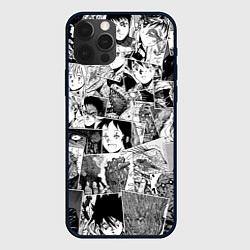 Чехол iPhone 12 Pro Дорохэдоро pattern