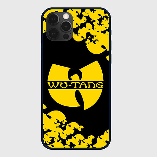 Чехол iPhone 12 Pro Wu bats / 3D-Черный – фото 1