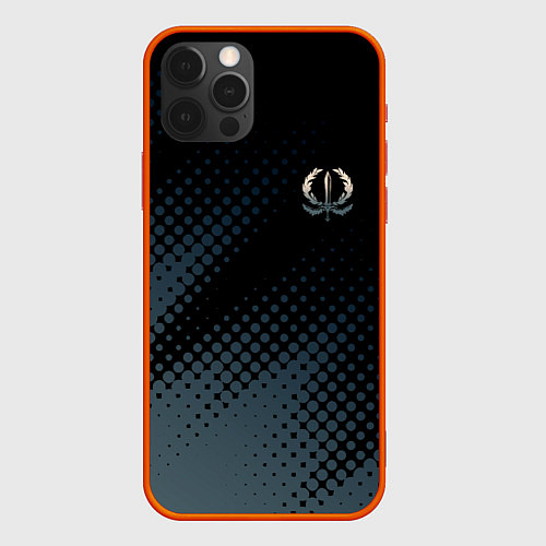 Чехол iPhone 12 Pro Critical ops cops / 3D-Красный – фото 1