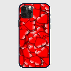 Чехол iPhone 12 Pro LOVING HEARTS