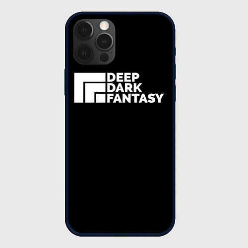Чехол iPhone 12 Pro Глубокие темные фантазии Гачи / 3D-Черный – фото 1