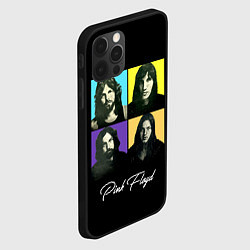 Чехол для iPhone 12 Pro PINK FLOYD ПОРТРЕТЫ, цвет: 3D-черный — фото 2