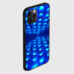 Чехол для iPhone 12 Pro GLOWING SPOTLIGHTS, цвет: 3D-черный — фото 2