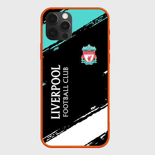 Чехол iPhone 12 Pro Liverpool footba lclub / 3D-Красный – фото 1