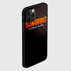 Чехол для iPhone 12 Pro Classic Bites - Scorpions, цвет: 3D-черный — фото 2