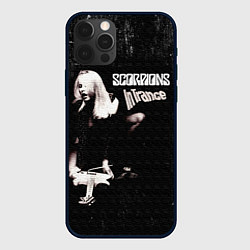Чехол для iPhone 12 Pro In Trance - Scorpions, цвет: 3D-черный