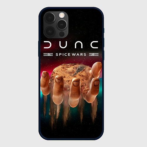 Чехол iPhone 12 Pro Dune: Spice Wars Дюна: Космические войны / 3D-Черный – фото 1