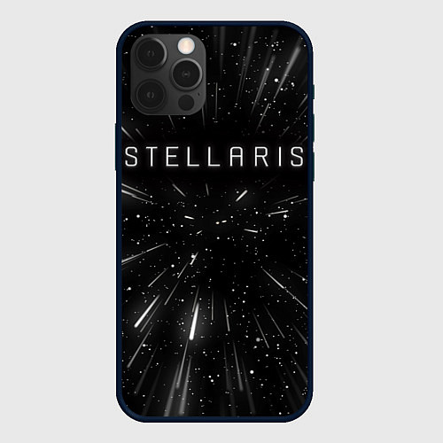 Чехол iPhone 12 Pro Stellaris WARP / 3D-Черный – фото 1