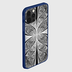 Чехол для iPhone 12 Pro Надёжная листовая броня Reliable sheet armor, цвет: 3D-тёмно-синий — фото 2