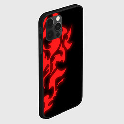 Чехол для iPhone 12 Pro КРАСНЫЙ ЩИТ ПРОКЛЯТЫЙ, цвет: 3D-черный — фото 2