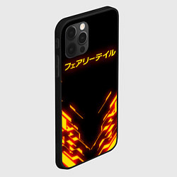 Чехол для iPhone 12 Pro FAIRY TAIL FLAMING GEOMETRY, цвет: 3D-черный — фото 2