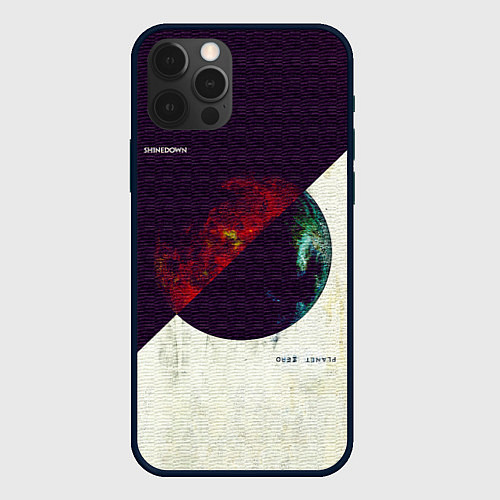 Чехол iPhone 12 Pro Planet Zero - Shinedown / 3D-Черный – фото 1