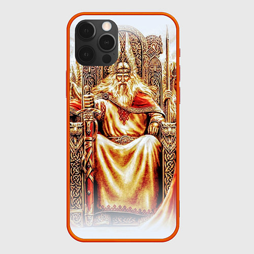 Чехол iPhone 12 Pro Бог СВАРОГ / 3D-Красный – фото 1