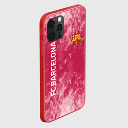 Чехол для iPhone 12 Pro Barcelona Пламя, цвет: 3D-красный — фото 2