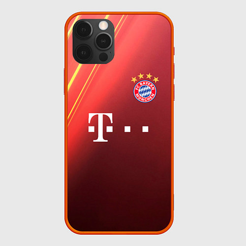 Чехол iPhone 12 Pro Bayern munchen T / 3D-Красный – фото 1