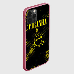 Чехол для iPhone 12 Pro Nirvana piranha, цвет: 3D-малиновый — фото 2