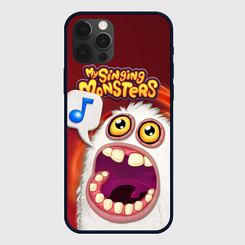 Чехол iPhone 12 Pro My singing monster / 3D-Черный – фото 1